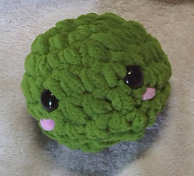 Chonky Crochet Pea Plushie